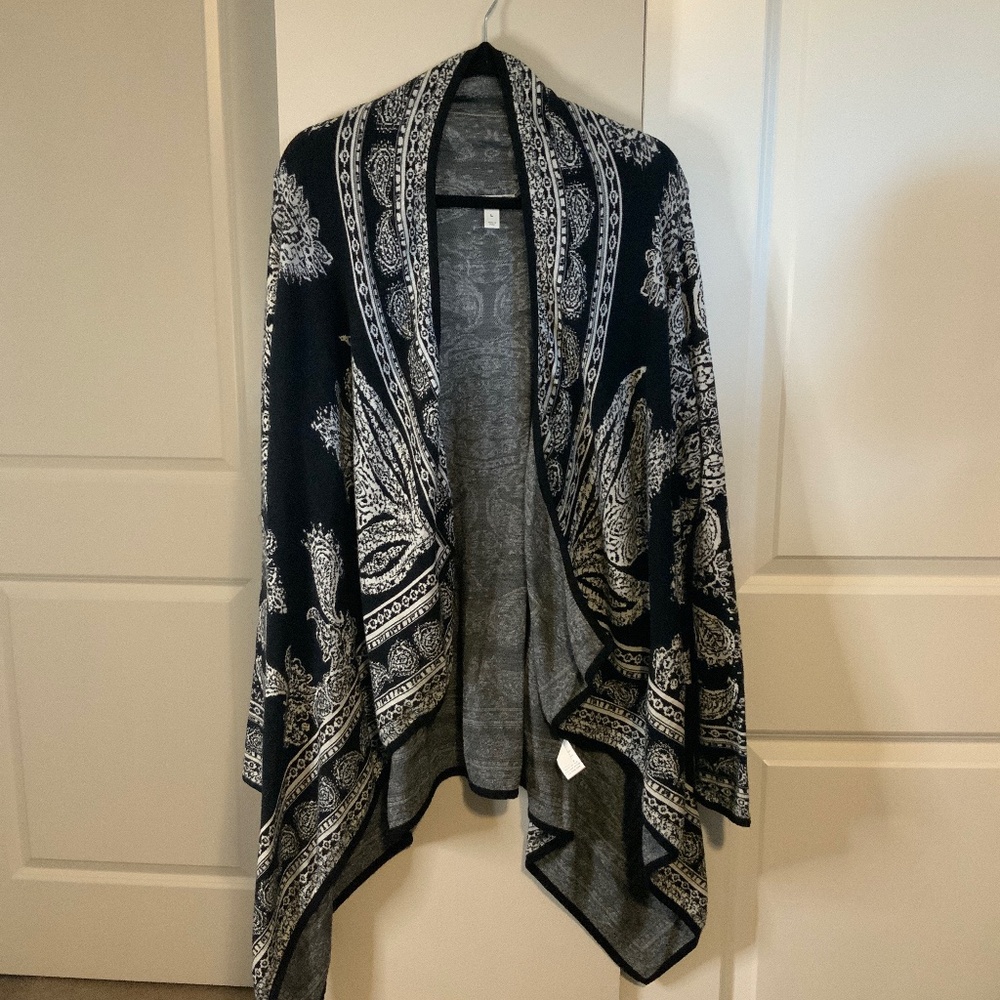 Dana Buchman Open Knit Cardigan
